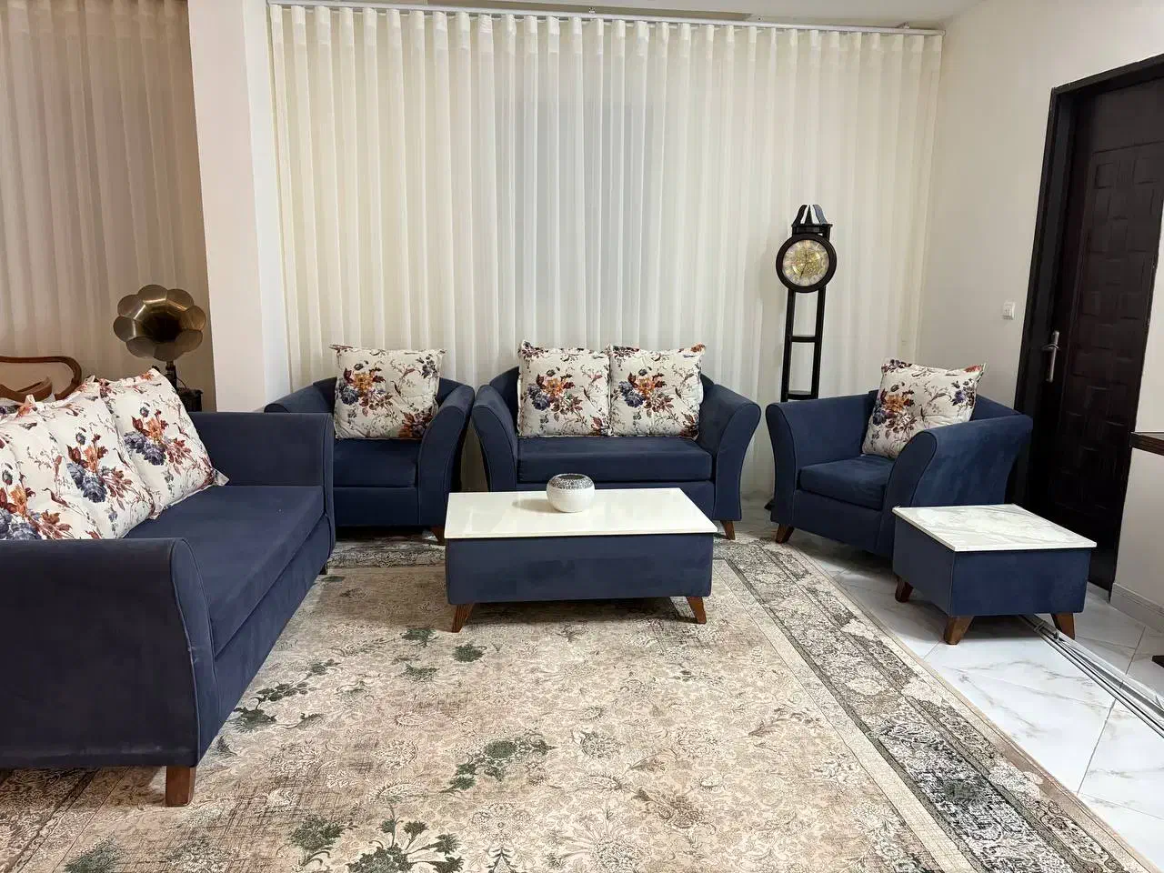 مبل راحتی 7نفره، کاملا سالم|مبلمان خانگی و میز عسلی|قوچان, |دیوار