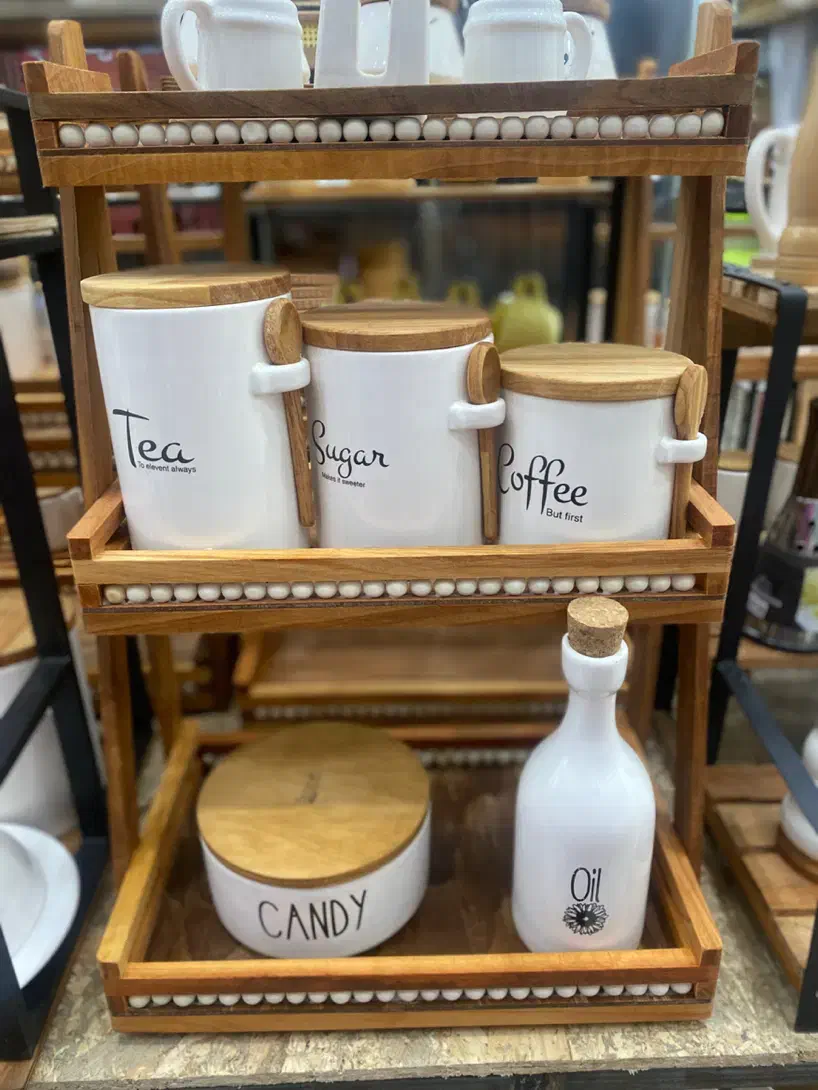 بانکه ادویه و استند|ظروف نگهدارنده، پلاستیکی، یک‌بارمصرف|سرپل ذهاب, |دیوار