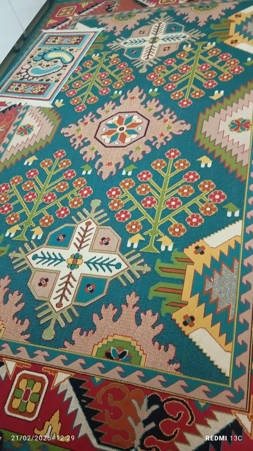 فرش گلیمی|گلیم، جاجیم، گبه|چناران, |دیوار