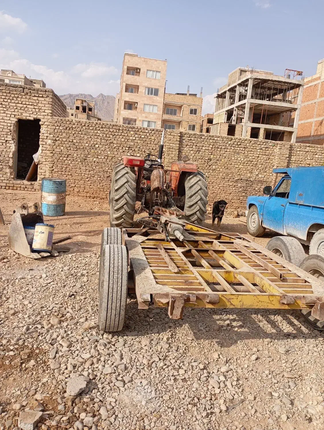 گاری و یدک کش بیل مکانیکی و کمباین و بابکت و...|خودرو سنگین|آبیک, |دیوار