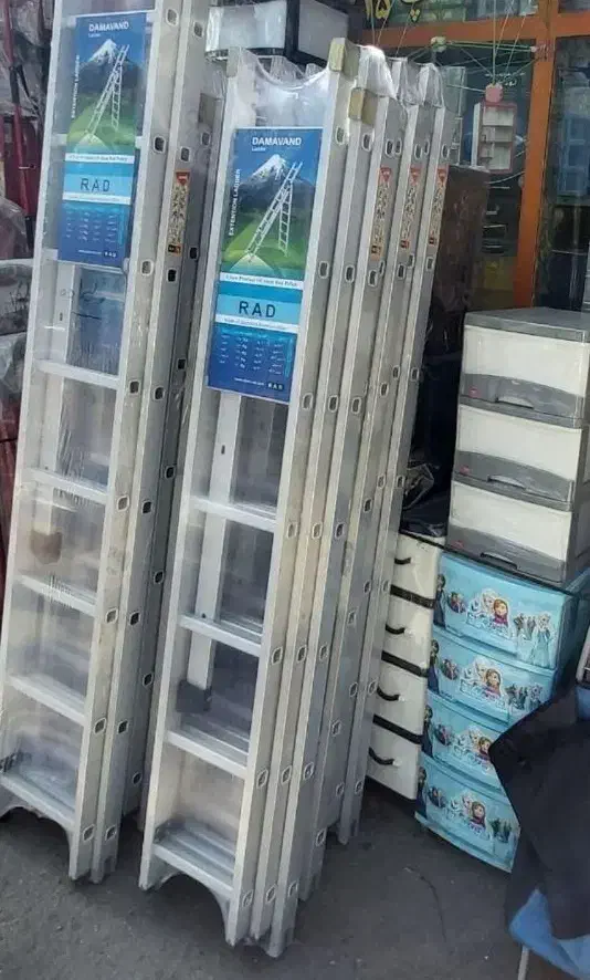 نردبان المینیوم مخابراتی|ابزارآلات|ساوه, |دیوار