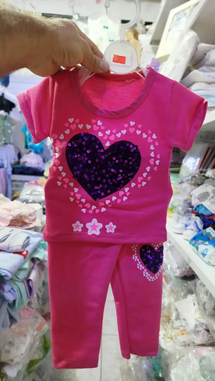 ست تیشرت‌ شلوار نوزادی طرح‌دار فقط 98 تومان|کفش و لباس بچه|مریوان, |دیوار