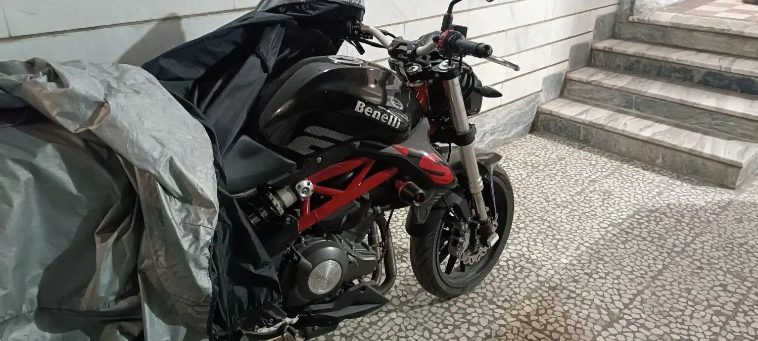 بنلی جفت سیلندر صفر 1401|موتورسیکلت|خرم‌آباد, |دیوار