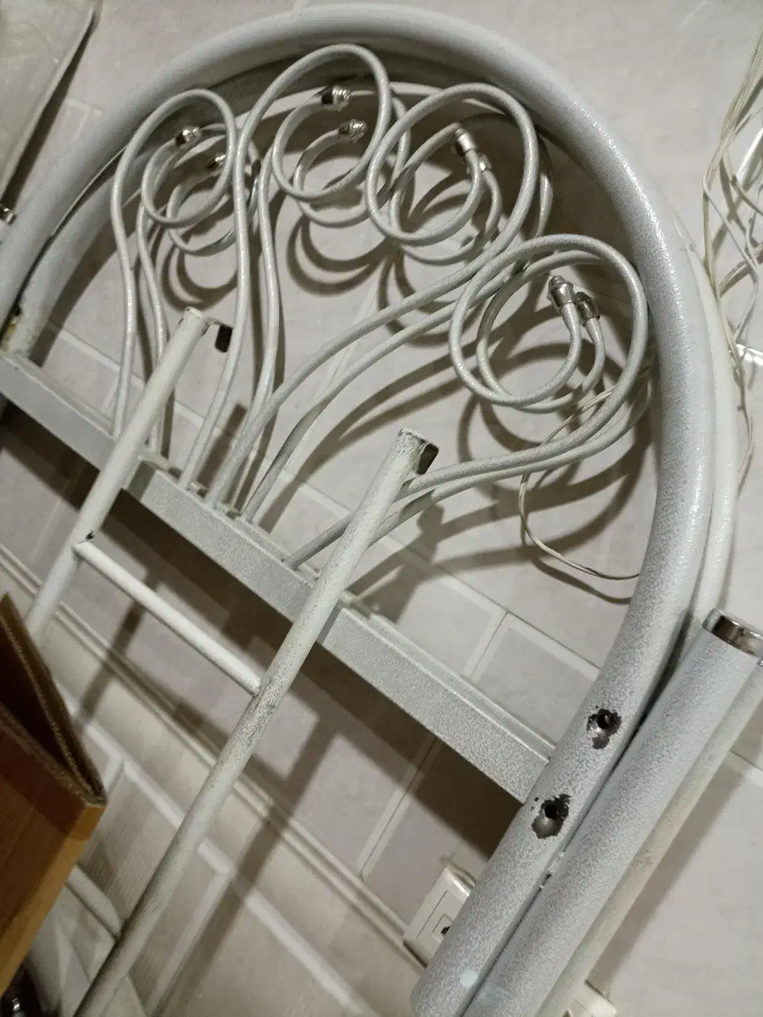 تخت خواب دو طبقه فلزی|تخت و سرویس خواب|تبریز, |دیوار