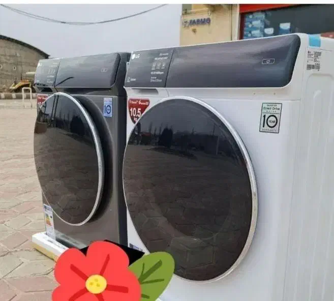 ماشین لباس شویی الجی|ماشین لباسشویی و خشک‌کن لباس|بانه, |دیوار