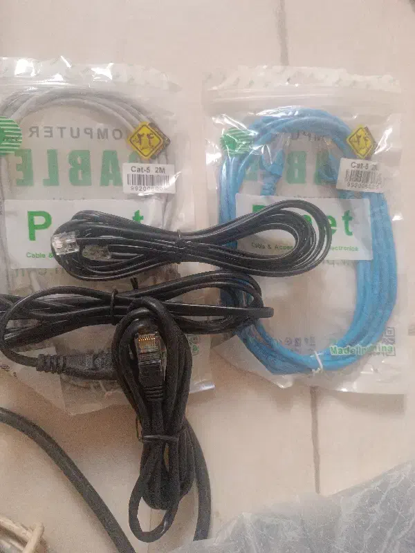 کابل شبکه 10 متری|مودم و تجهیزات شبکه|زنجان, |دیوار