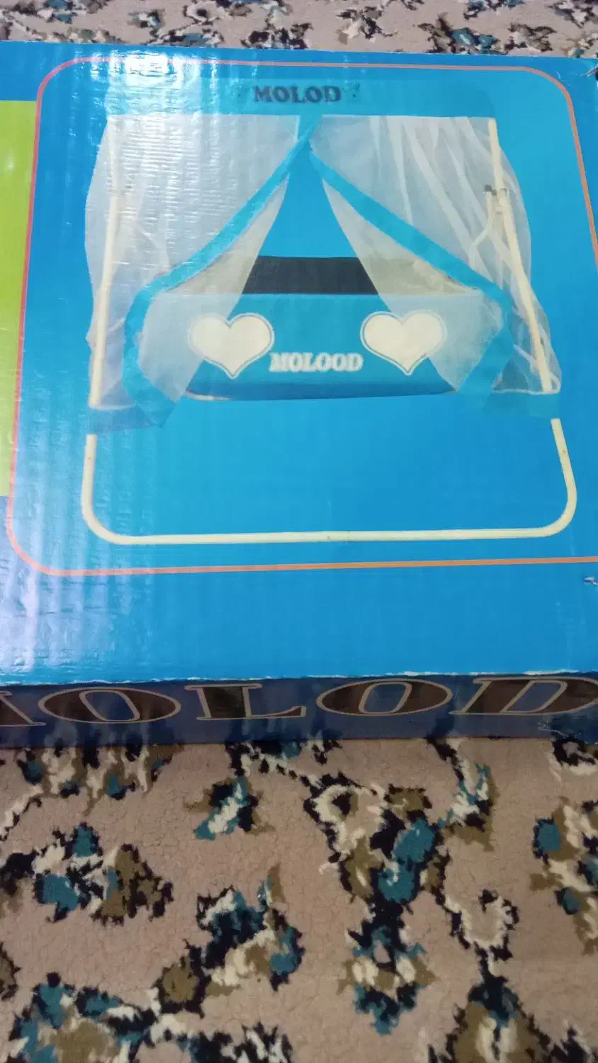 گهواره مولود آبی|اسباب و اثاث بچه|قوچان, |دیوار