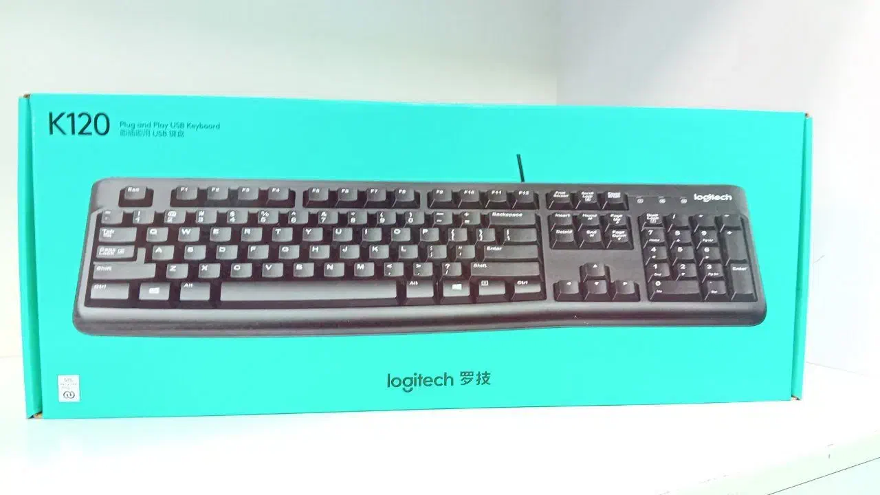 کیبورد سیم دار لاجیتک|قطعات و لوازم جانبی رایانه|تهران, فلسطین (میدان انقلاب)|دیوار