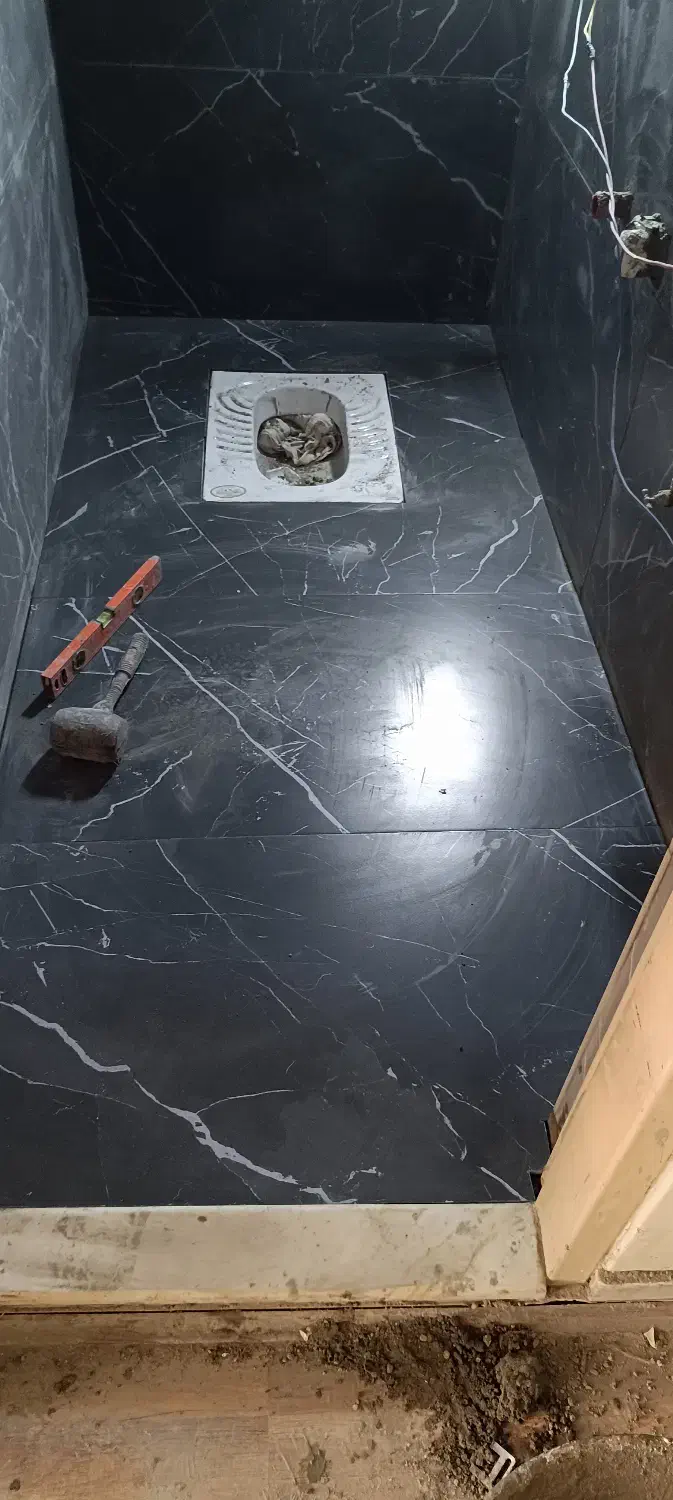 انجام کاشی کاری موزیک وسنگ بلوک شیب بنده|خدمات پیشه و مهارت|اصفهان, تخت فولاد|دیوار