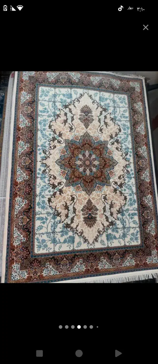 تعدادی فرش تمام نخ درجه یک|فرش|دزفول, |دیوار