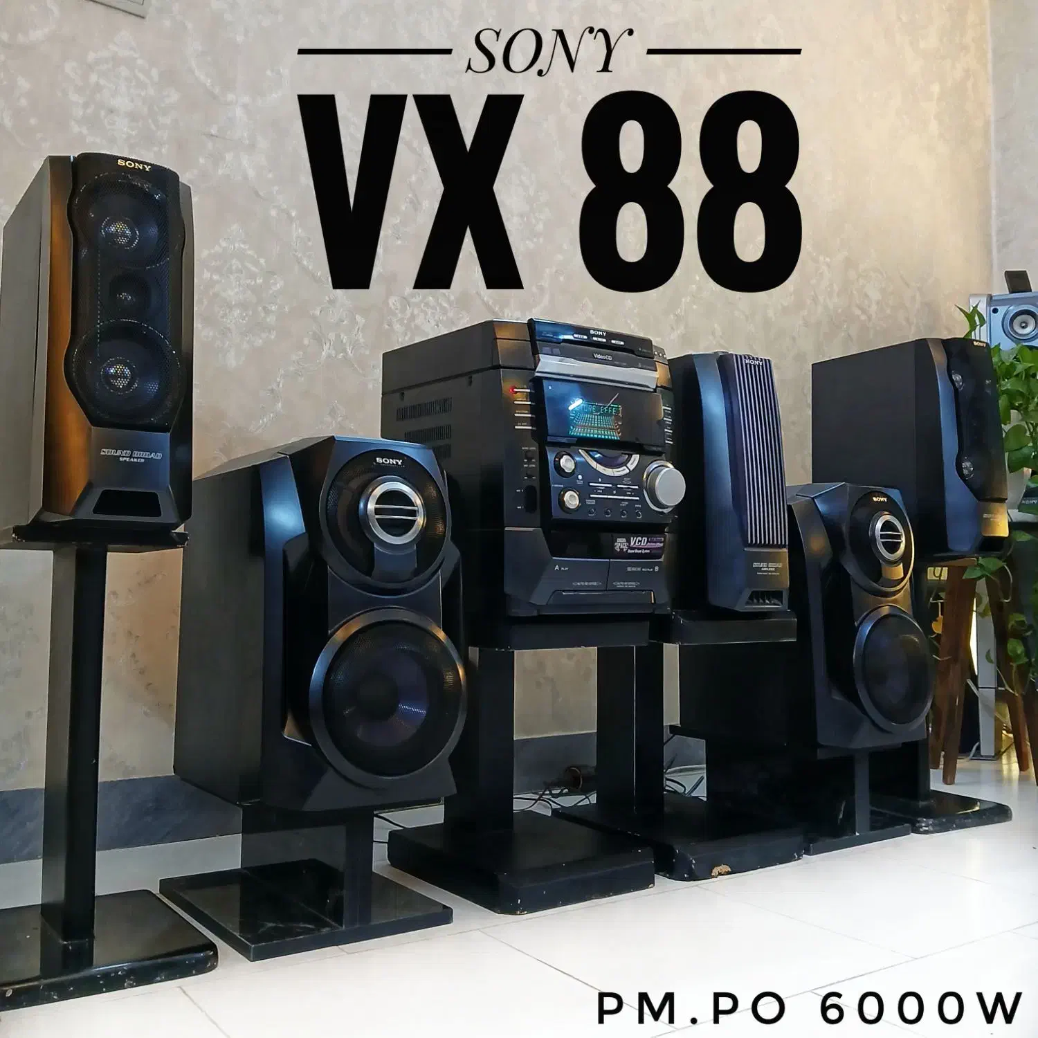 سونی vx88|سیستم صوتی خانگی|اسلام‌شهر, شهرک قائمیه|دیوار