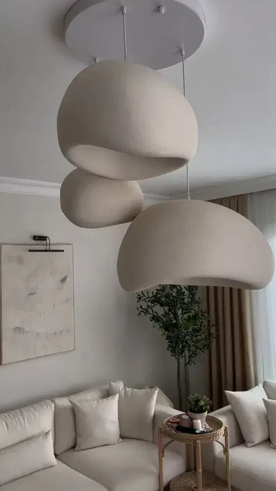 لوستر پاپیه ماشه|لوستر و چراغ آویز|بجنورد, |دیوار