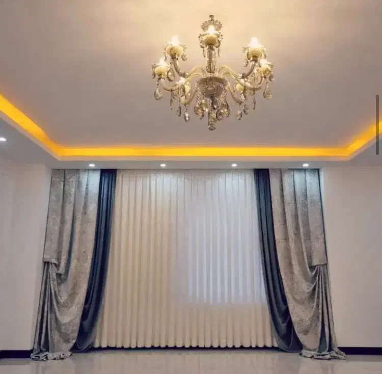 دوخت انواع پرده پلیسه و مینیمال و پانچ|پرده، رانر، رومیزی|رفسنجان, |دیوار