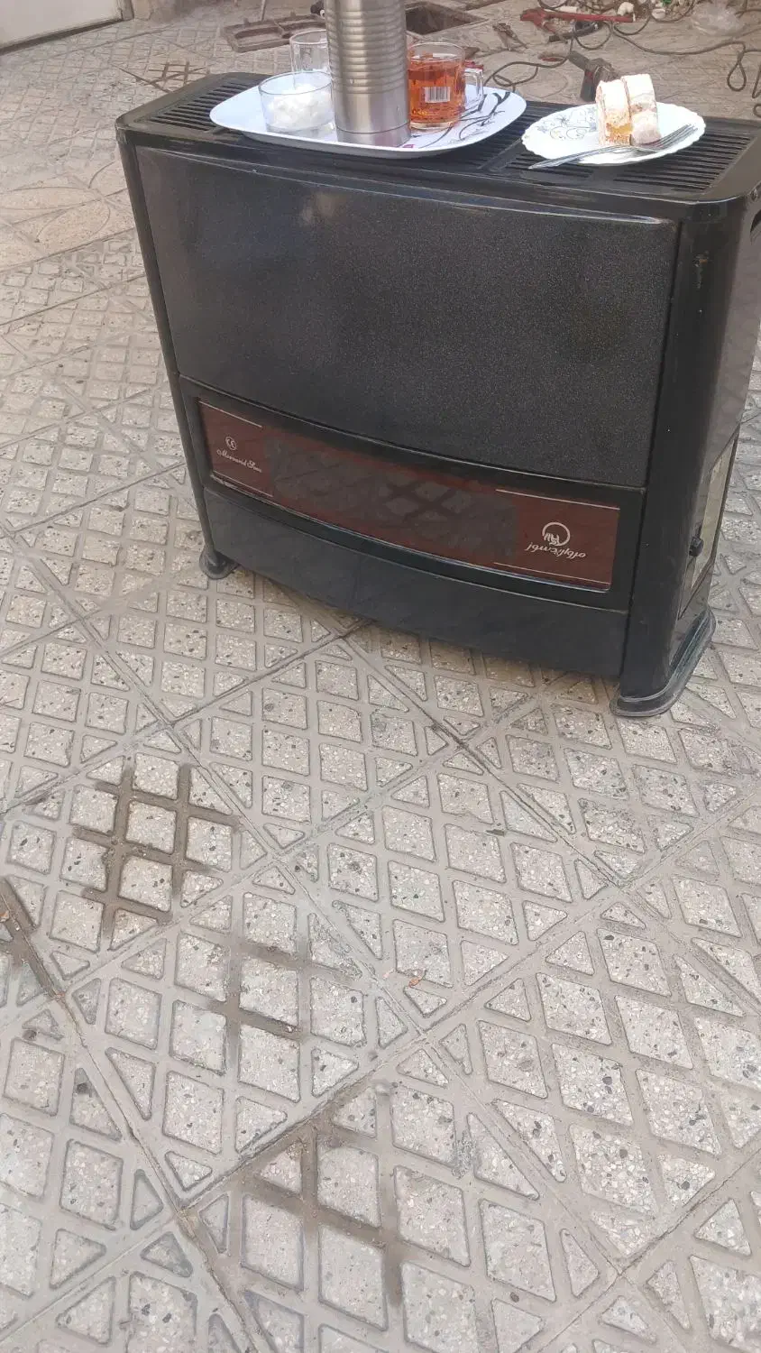 باسلام بخاری مروارید سوز در حد نو کم مصرف شده|بخاری، هیتر، شومینه|تهران, جوادیه|دیوار