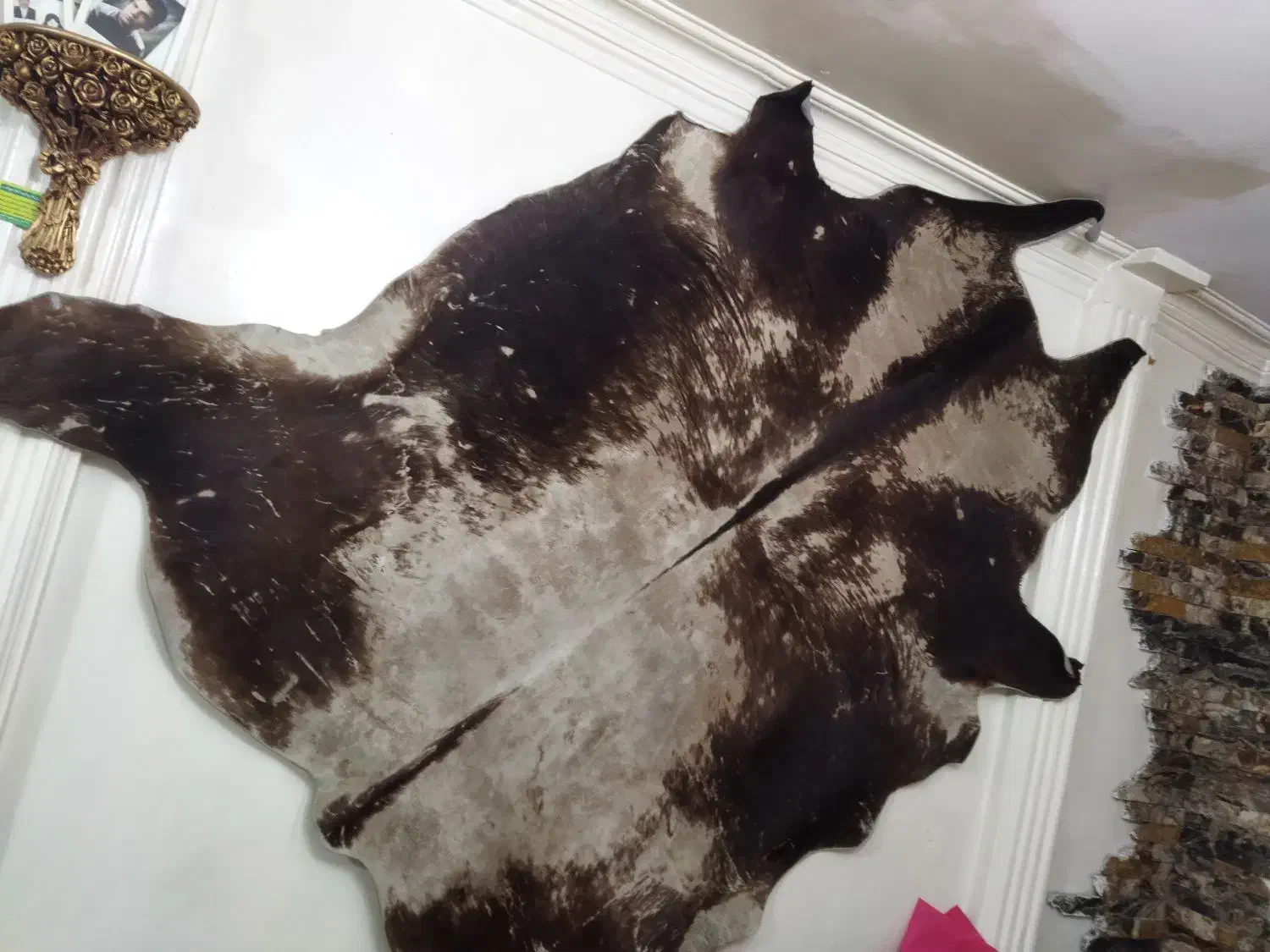 پوست گاو کاملا طبیعی .نو و سالم.۳۰ پا|فرش|کرج, حصارک پایین|دیوار