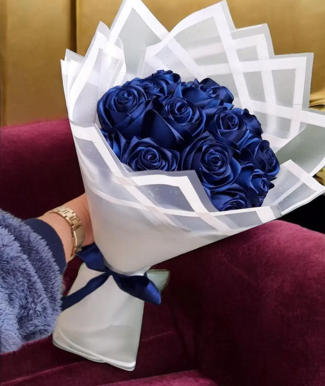 گل روبانی|گل مصنوعی|قزوین, |دیوار