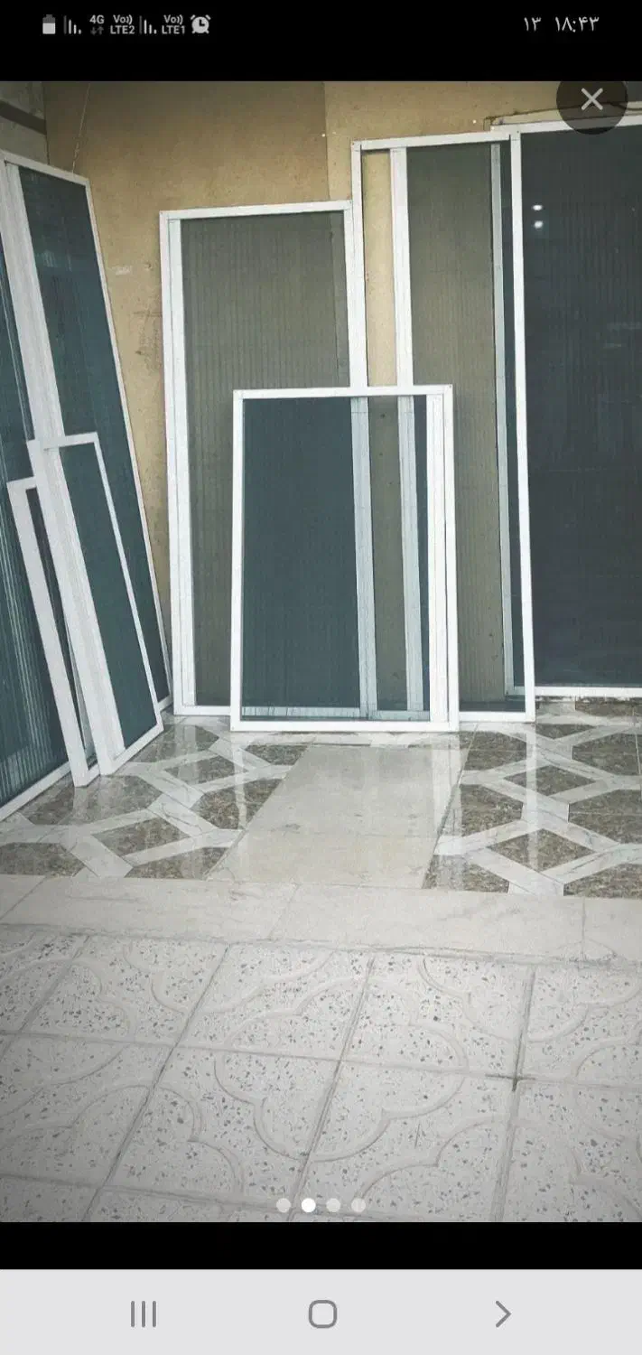 تولیدی درب وپنجره upvcو توری کشویی وشیشه دوجداره|مصالح و تجهیزات ساختمان|رباطکریم, رباطکریم|دیوار