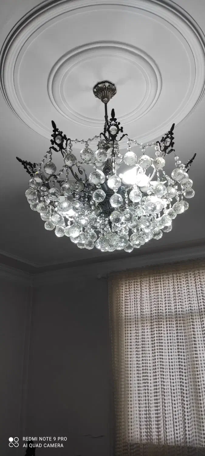 لوستر برنز (پذیرایی و اتاق خواب)|لوستر و چراغ آویز|محمدشهر, محمدشهر|دیوار