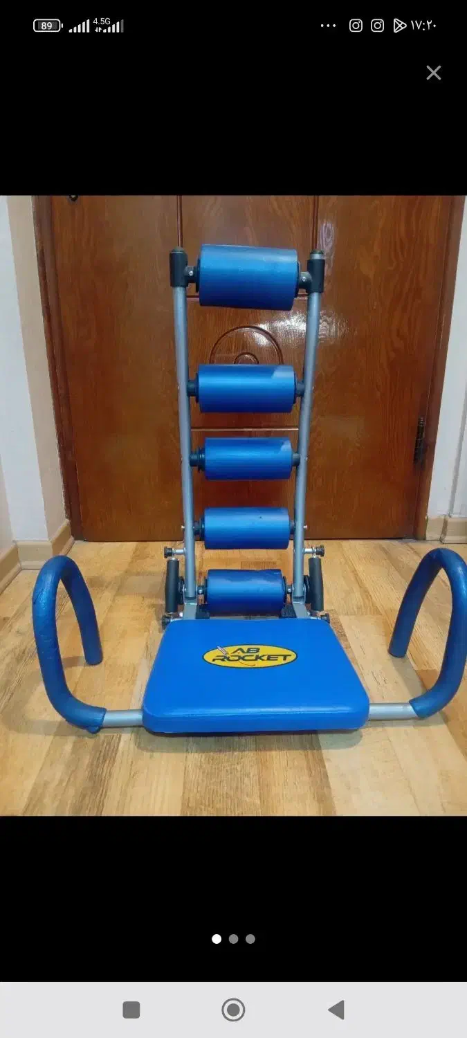 دستگاه دراز نشست اب راکت اصل|تجهیزات ورزشی|مشهد, شهید رضوی|دیوار