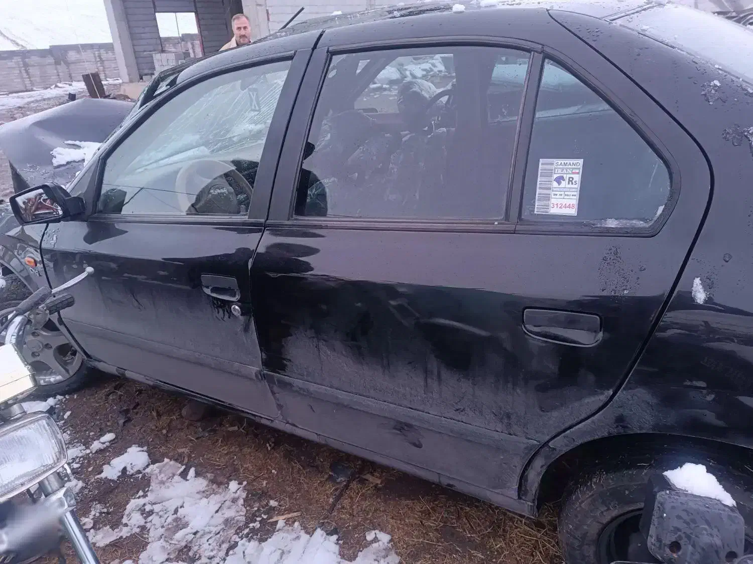 سمند مدل ۸۸ دوگانه کارخانه تصادفی|خودرو سواری و وانت|مراغه, |دیوار