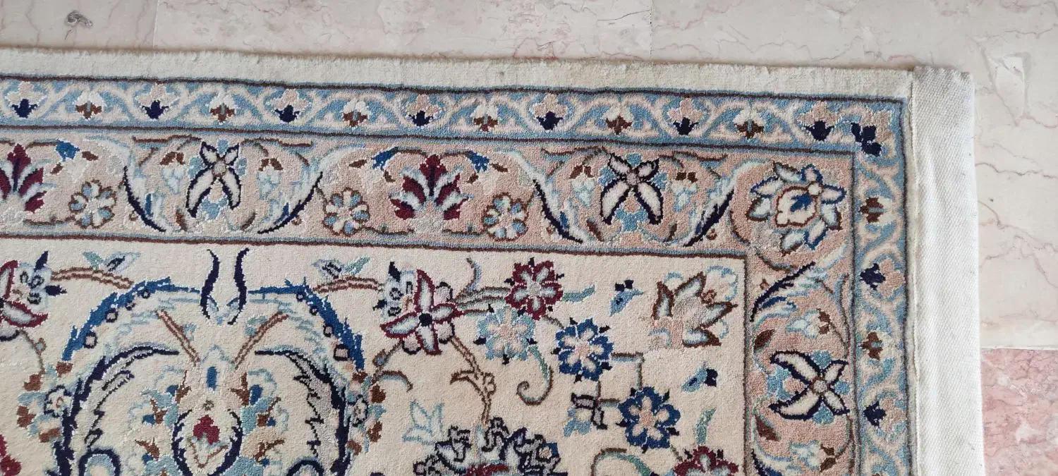 یک جفت فرش 12متری نایین|فرش|اصفهان, باغ زرشک|دیوار