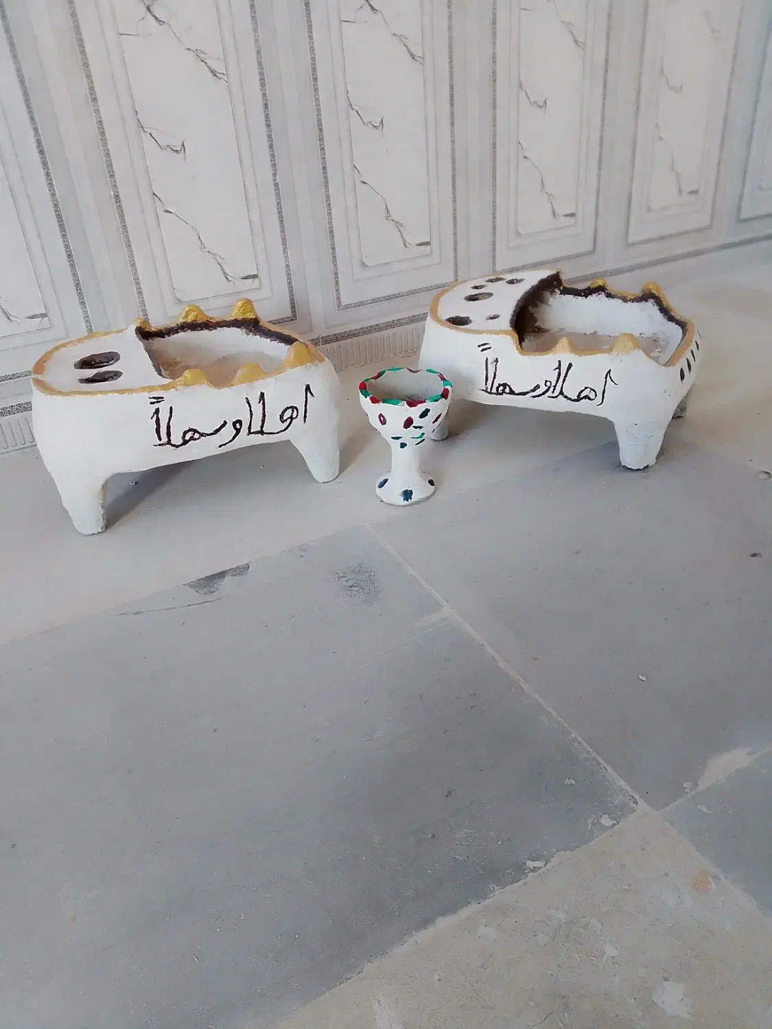 منقل گلی|صنایع دستی و سایر لوازم تزئینی|شادگان, |دیوار