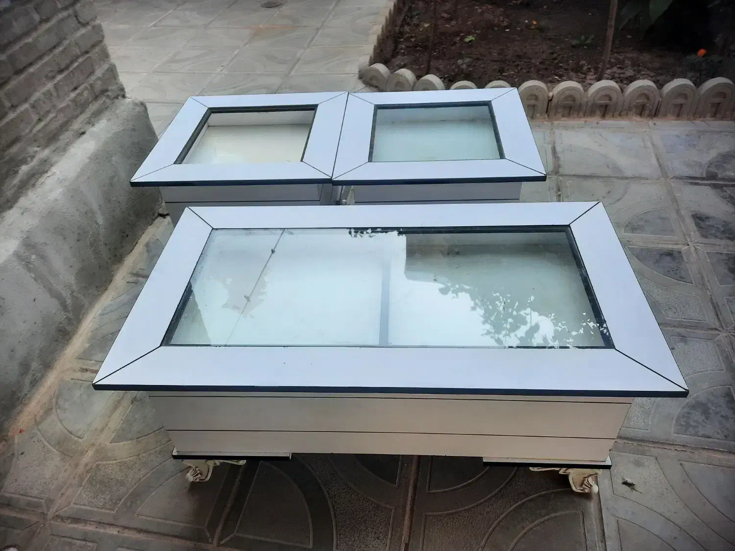 ۳ عدد میز جلو مبلی|مبلمان خانگی و میز عسلی|مرند, |دیوار