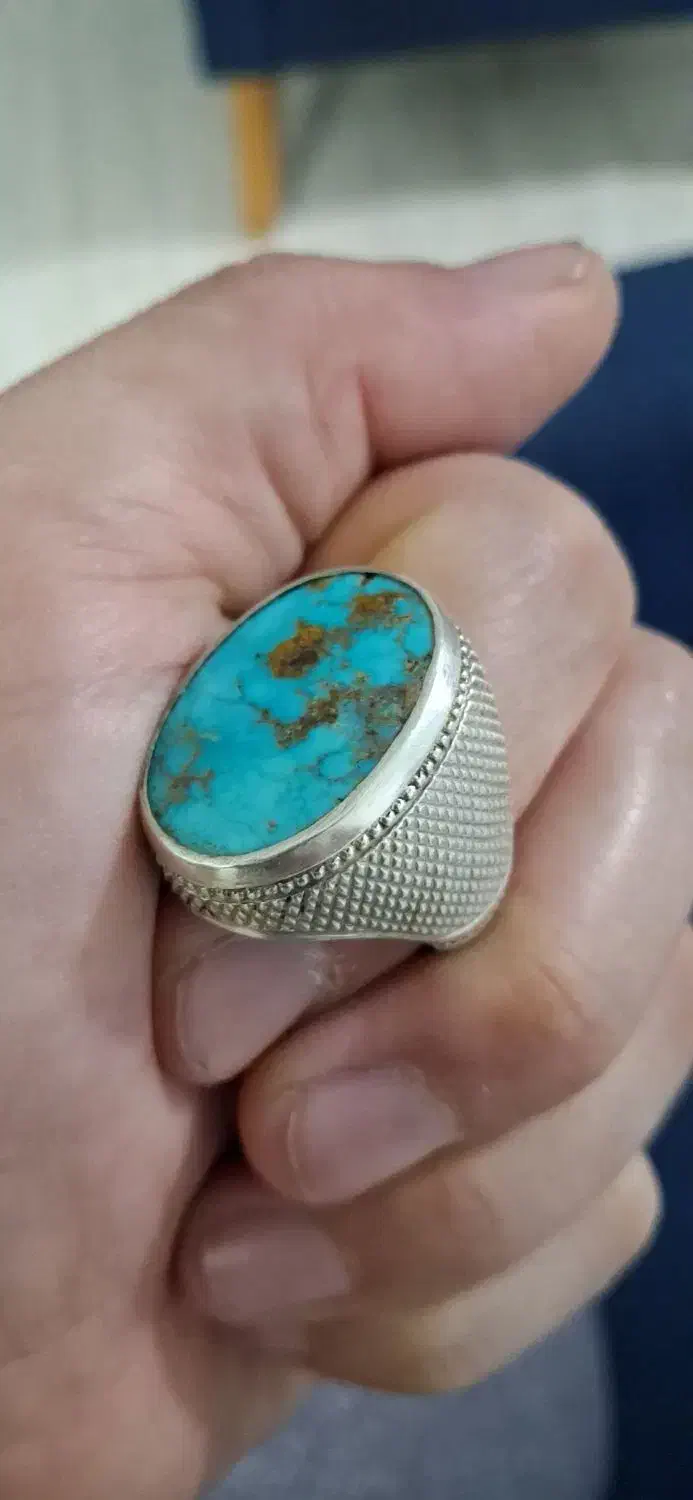 انگشتر فیروزه نیشابور|جواهرات|آمل, |دیوار