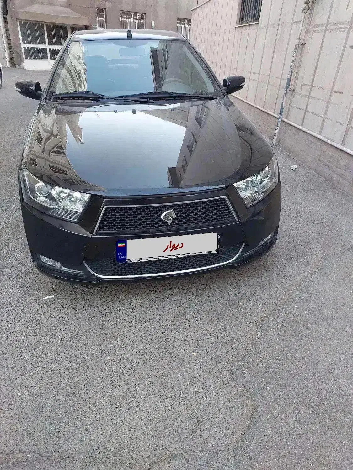 دنا مشکی مدل ۹۸ بی رنگ استثنایی|خودرو سواری و وانت|قزوین, |دیوار