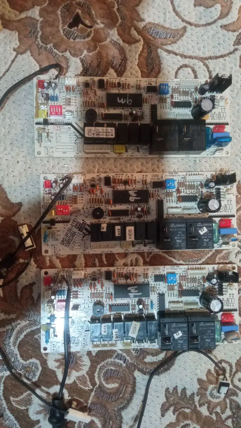 3عدد بورد پنل کولر گازی|کولر گازی و فن‌کوئل|تهران, خواجه نظام الملک|دیوار