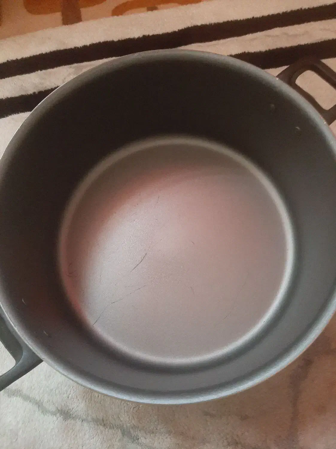 قابلمه تفلون قدیمی سایز ۳۰|ظروف پختوپز|ساوه, |دیوار