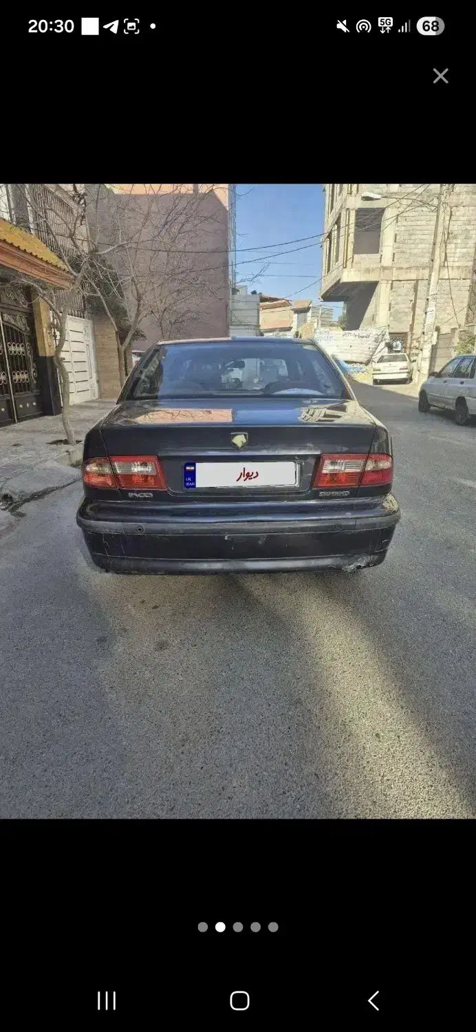 سمند   lx ef7  مدل ۹۳|خودرو سواری و وانت|تهران, استاد معین|دیوار