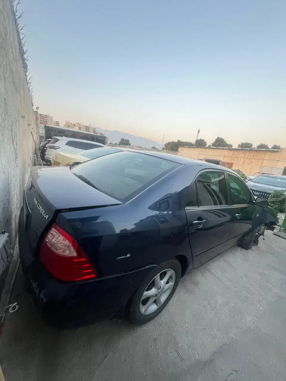 تصادفی  کورولا ۲۰۰۷فول سرمه ای|خودرو سواری و وانت|تهران, شهید فکوری|دیوار