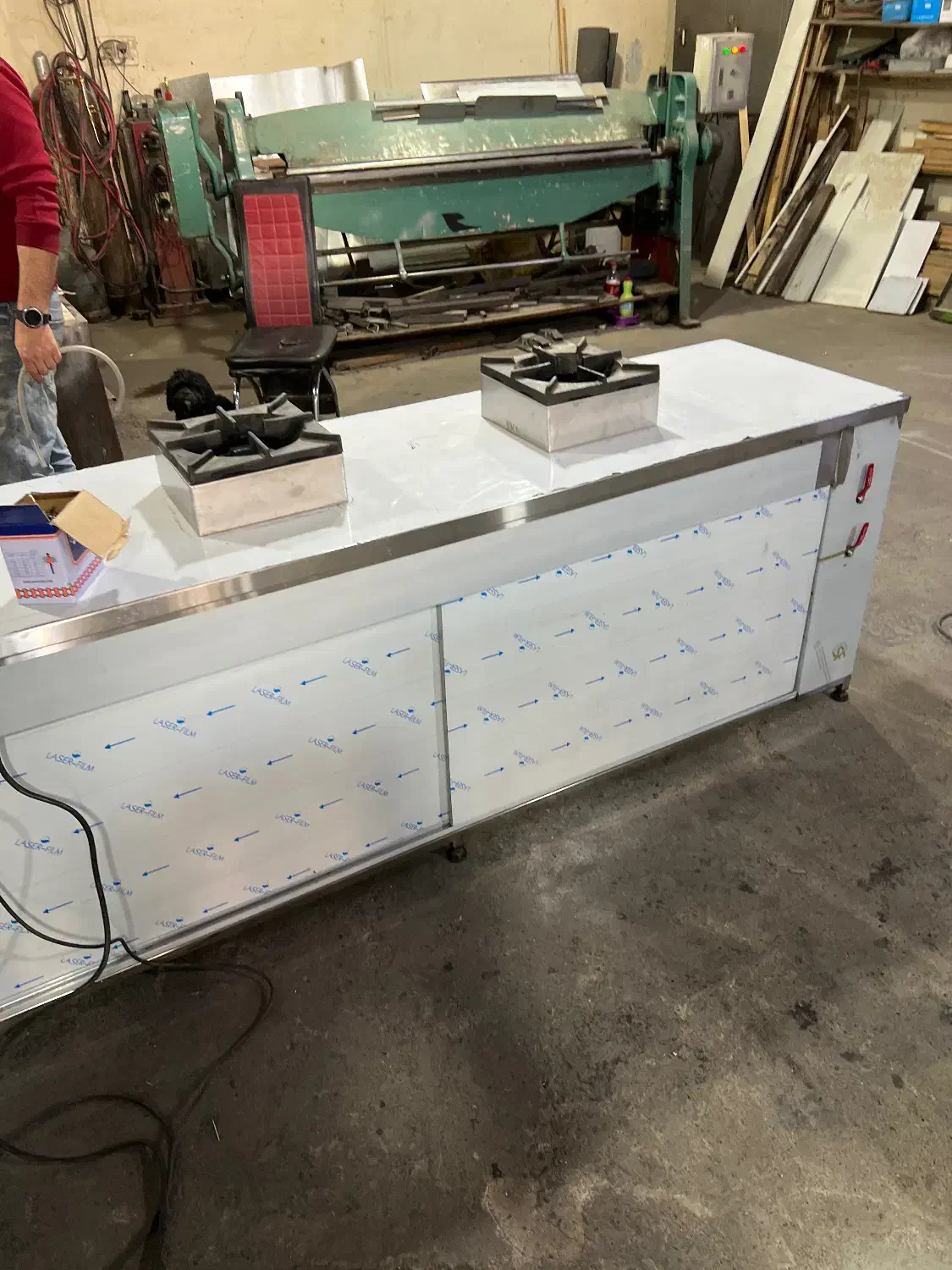 فر صنعتی و تجهیزات استیل مخصوص کانکس فستفود تولید|کافیشاپ و رستوران|فردیس, کوی نور|دیوار