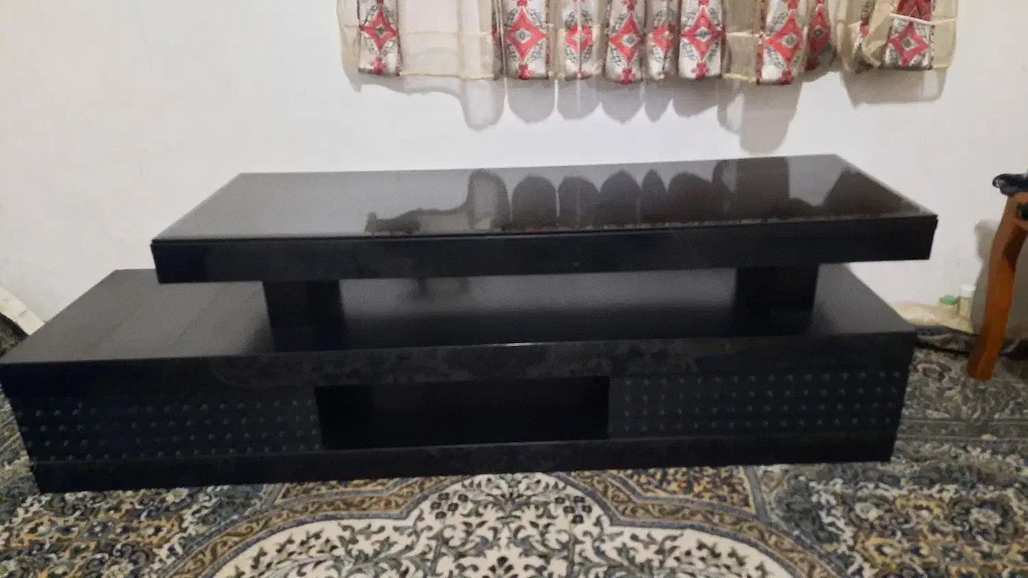 میز تلوزیون چوبی|میز تلویزیون|قائم‌شهر, |دیوار