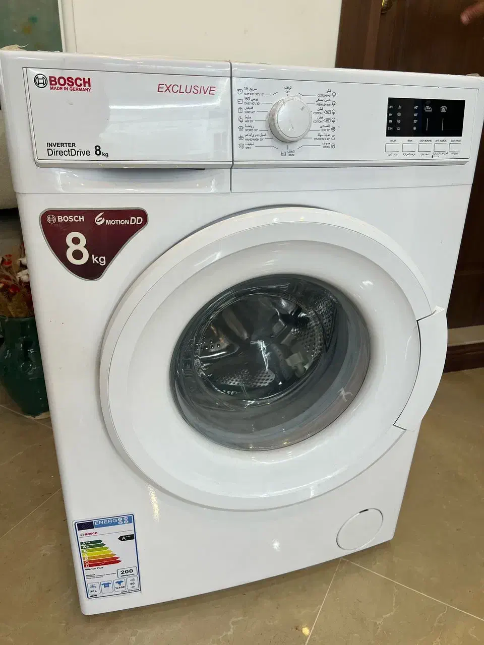 ماشین لباسشویی بوش|ماشین لباسشویی و خشک‌کن لباس|کاشان, فین کوچک|دیوار