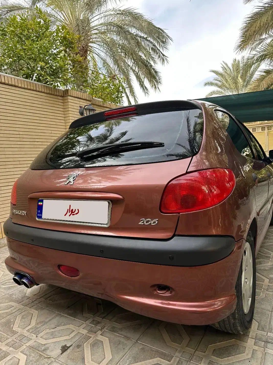 ۲۰۶ مدل ۸۸|خودرو سواری و وانت|طبس, |دیوار