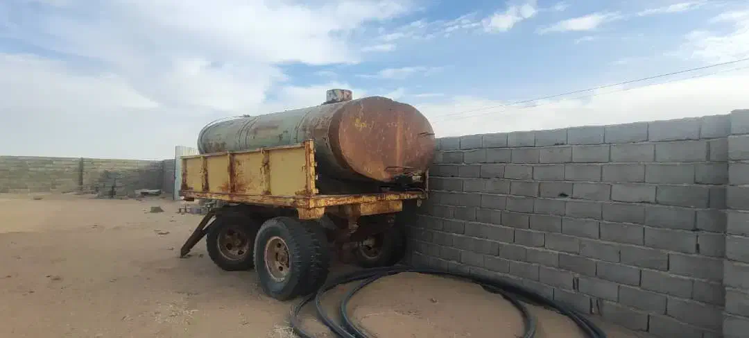 تریلی تراکتور ۸ چرخ به همراه تانک|قطعات یدکی و لوازم جانبی|خور (اصفهان), |دیوار