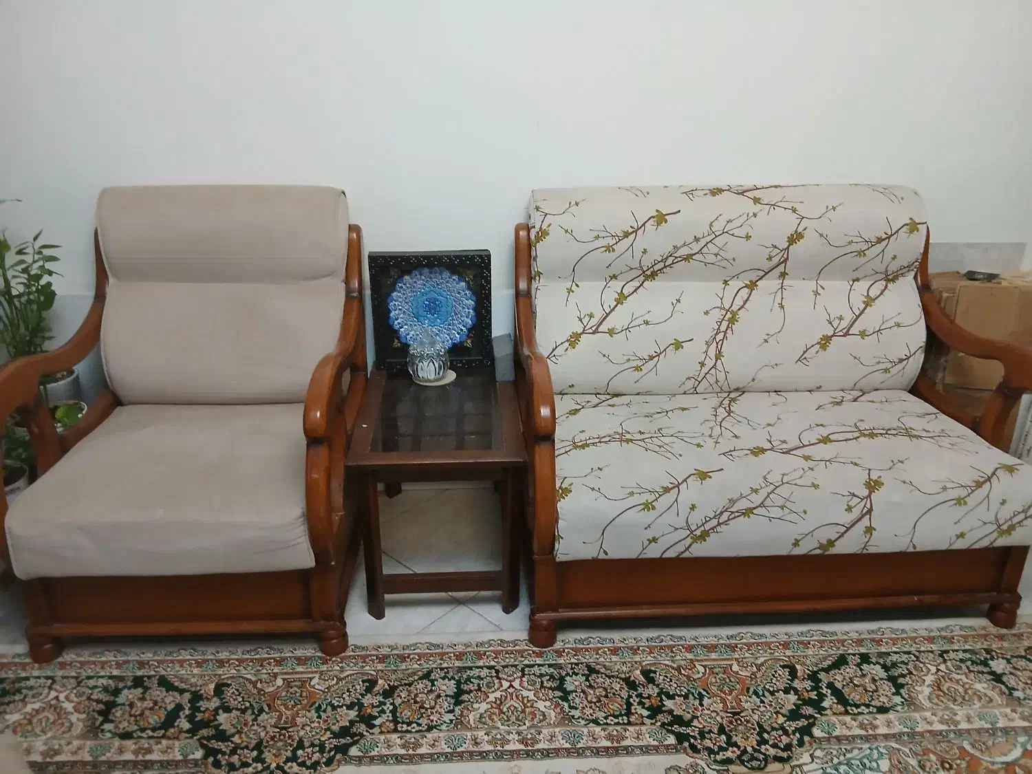 مبلمان ۴ نفره|مبلمان خانگی و میز عسلی|تهران, نیکنام|دیوار