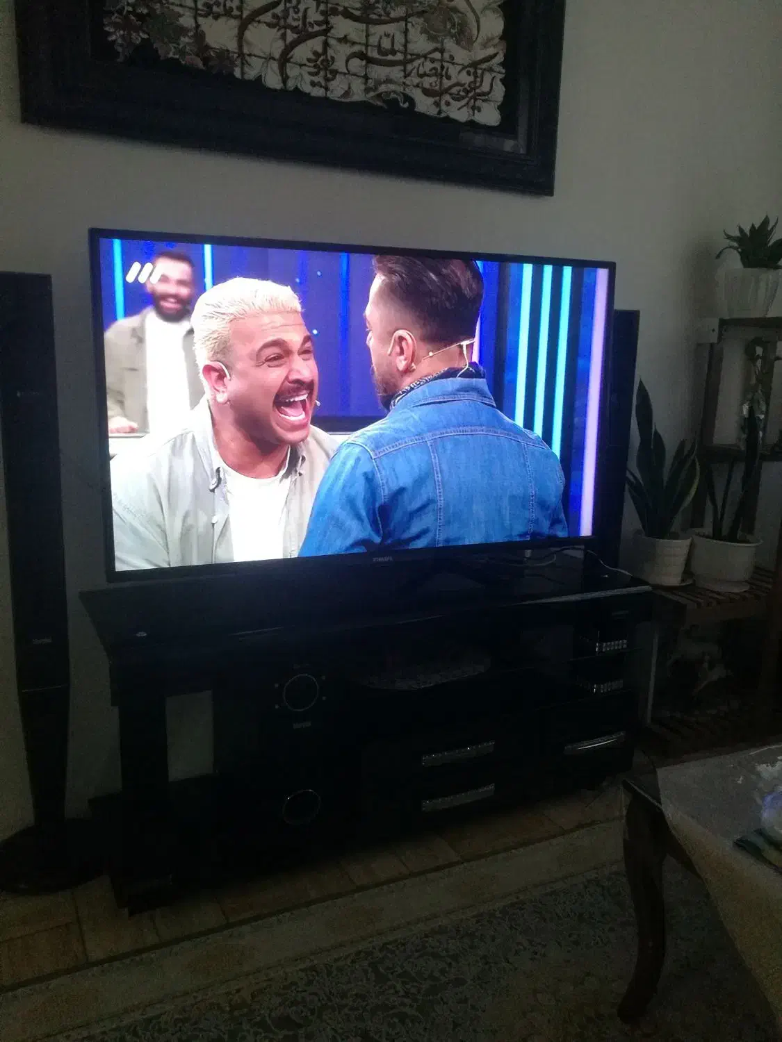 ال ای دی فیلیپس اصلی در حد نو قیمت مقطوع سایز ۴۹|تلویزیون و پروژکتور|قزوین, |دیوار