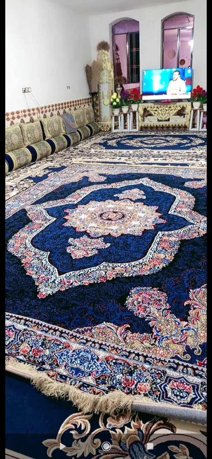 فرش سورمه ای|فرش|یاسوج, |دیوار