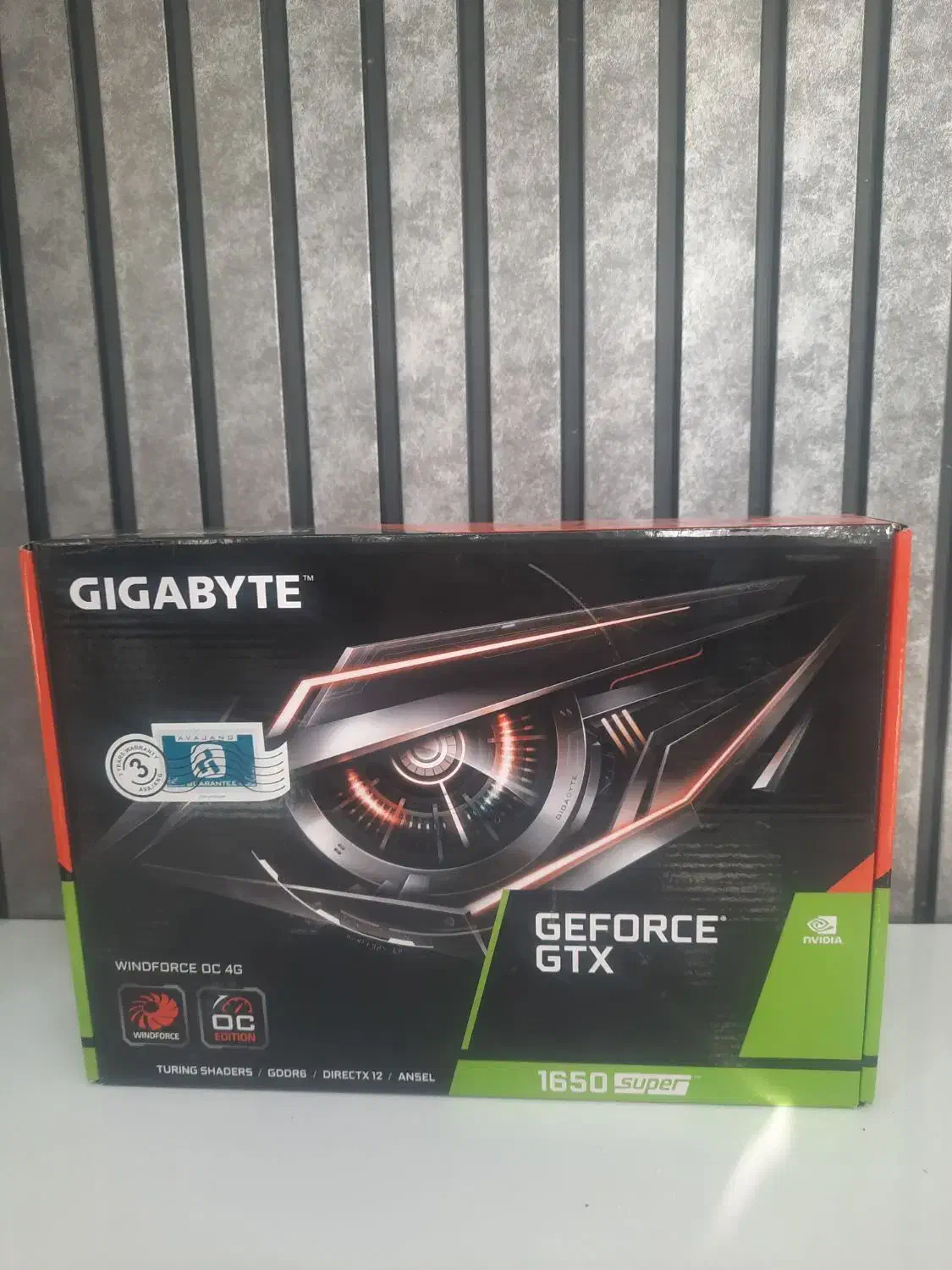 کارت گرافیک GTX 1650 SUPER 4GB OC در حد نو|قطعات و لوازم جانبی رایانه|اصفهان, درب کوشک|دیوار