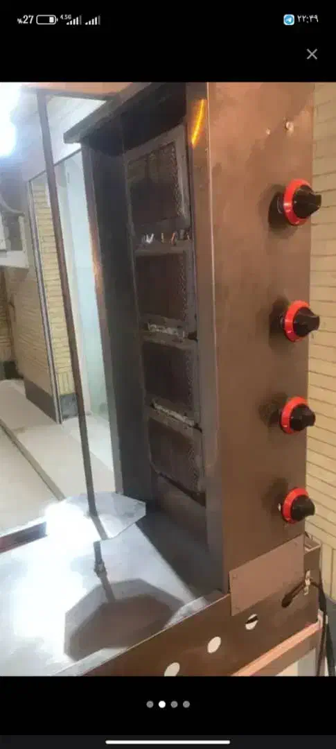 دستگاه شاورما در حد نو سوری|اجاق گاز و لوازم برقی پختوپز|قشم, |دیوار