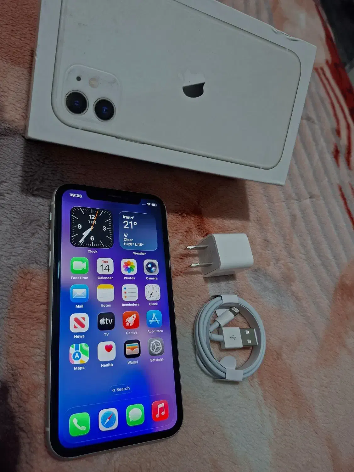 آیفون ۱۱ دوسیم IPhone 11 ZAA 128G|موبایل|تهران, تهرانسر مرکزی|دیوار