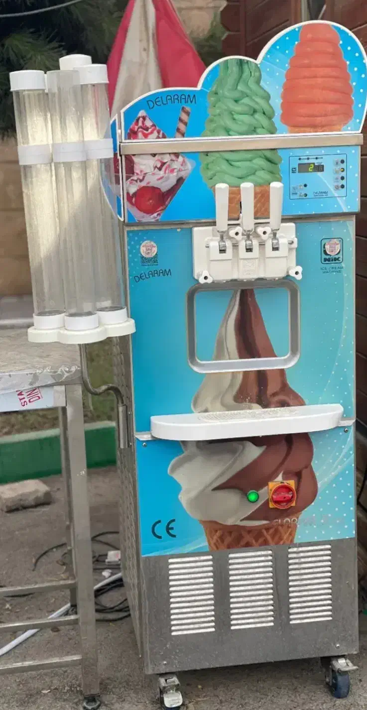 دستگاه بستنی نیک نام تک فاز|کافی‌شاپ و رستوران|پلدختر, |دیوار