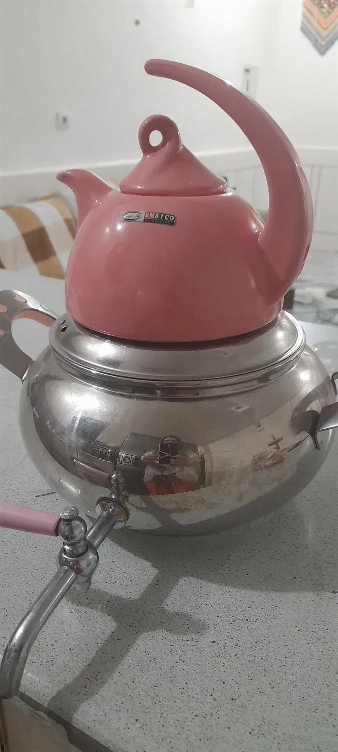 قوری و کتری سماوری|قوری، کتری، قهوه‌ساز دستی|دزفول, |دیوار