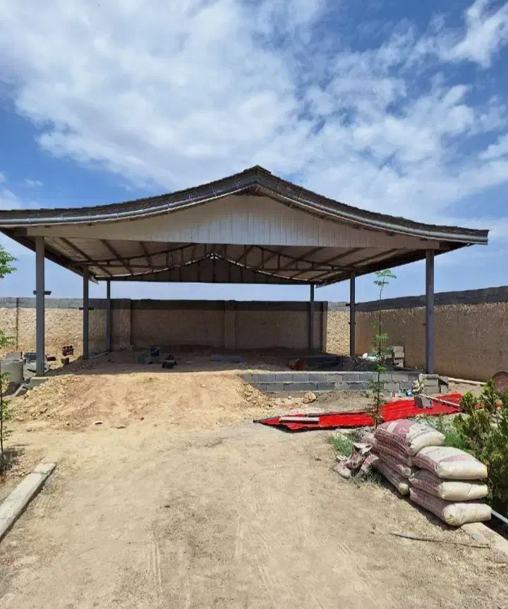 رنگ آمیزی ساخت سوله ساخت آلاچیق دیوار چینی|خدمات پیشه و مهارت|عسلویه, |دیوار