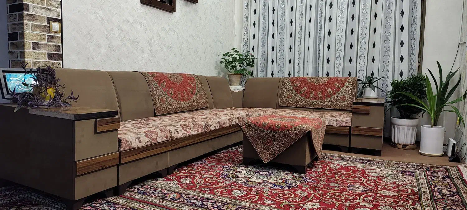 مبل ال ۷ نفره|مبلمان خانگی و میز عسلی|مراغه, |دیوار