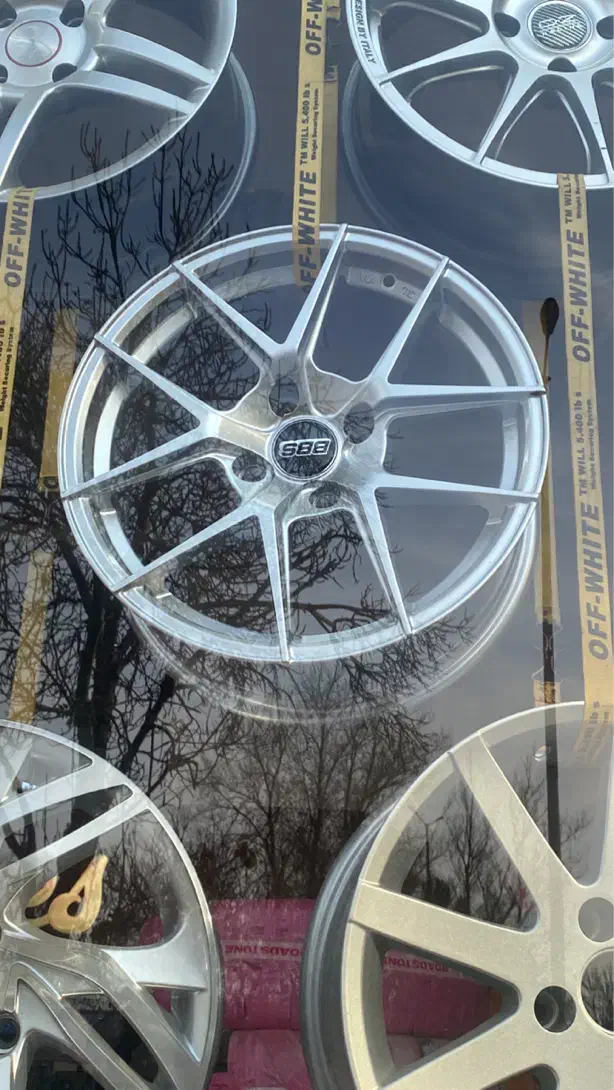 رینگ ۱۶ بی بی اس شاخ گوزنی یک هفته کارکرد حک المان|قطعات یدکی و لوازم جانبی|تالش, تالش|دیوار