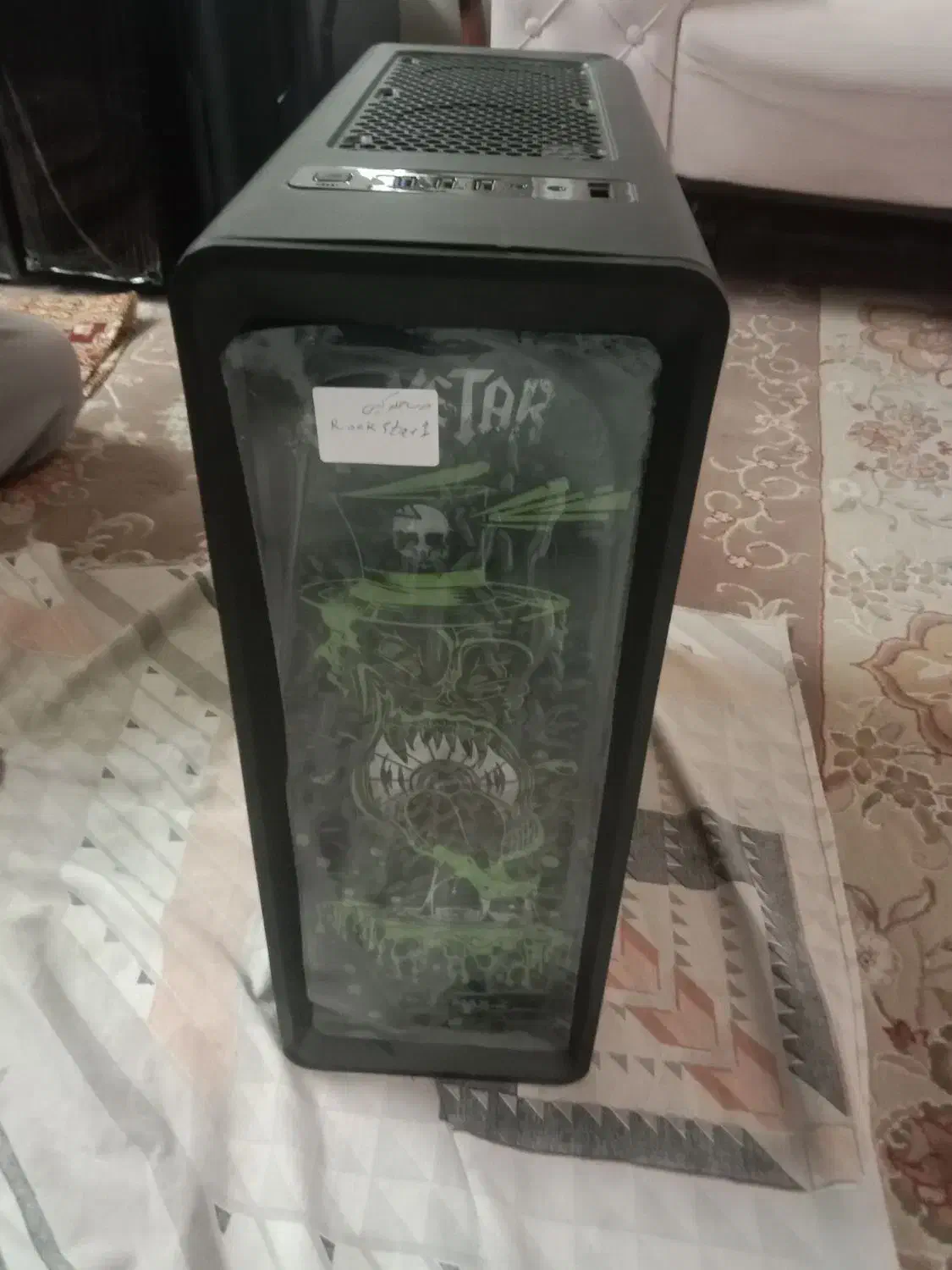 انواع کیس گیمینگ و پاور گیم مکس|قطعات و لوازم جانبی رایانه|رشت, یخسازی|دیوار